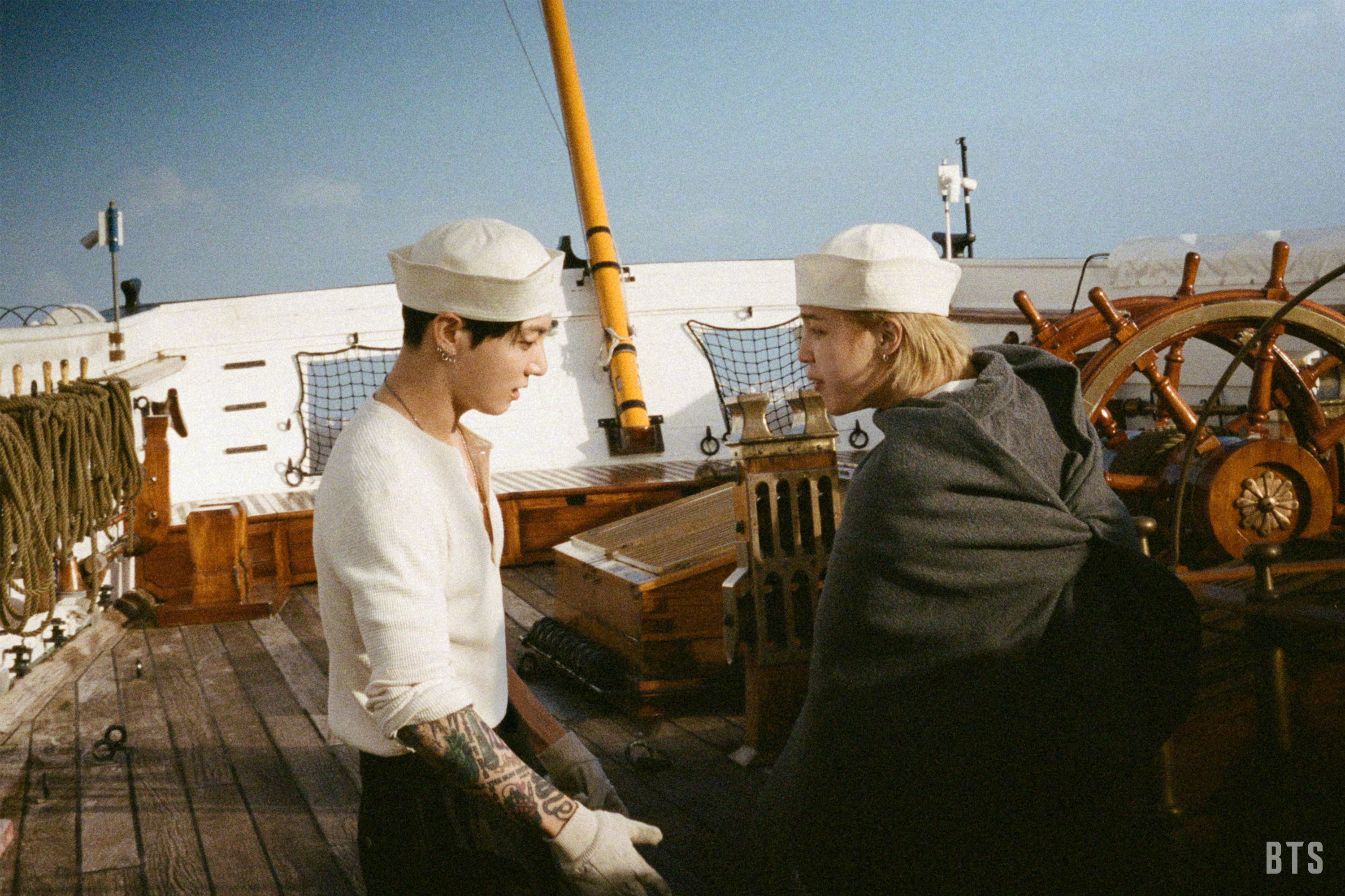 【Twi】防弹少年团<SWIM>MV拍摄花絮 2/2 防弹少年团