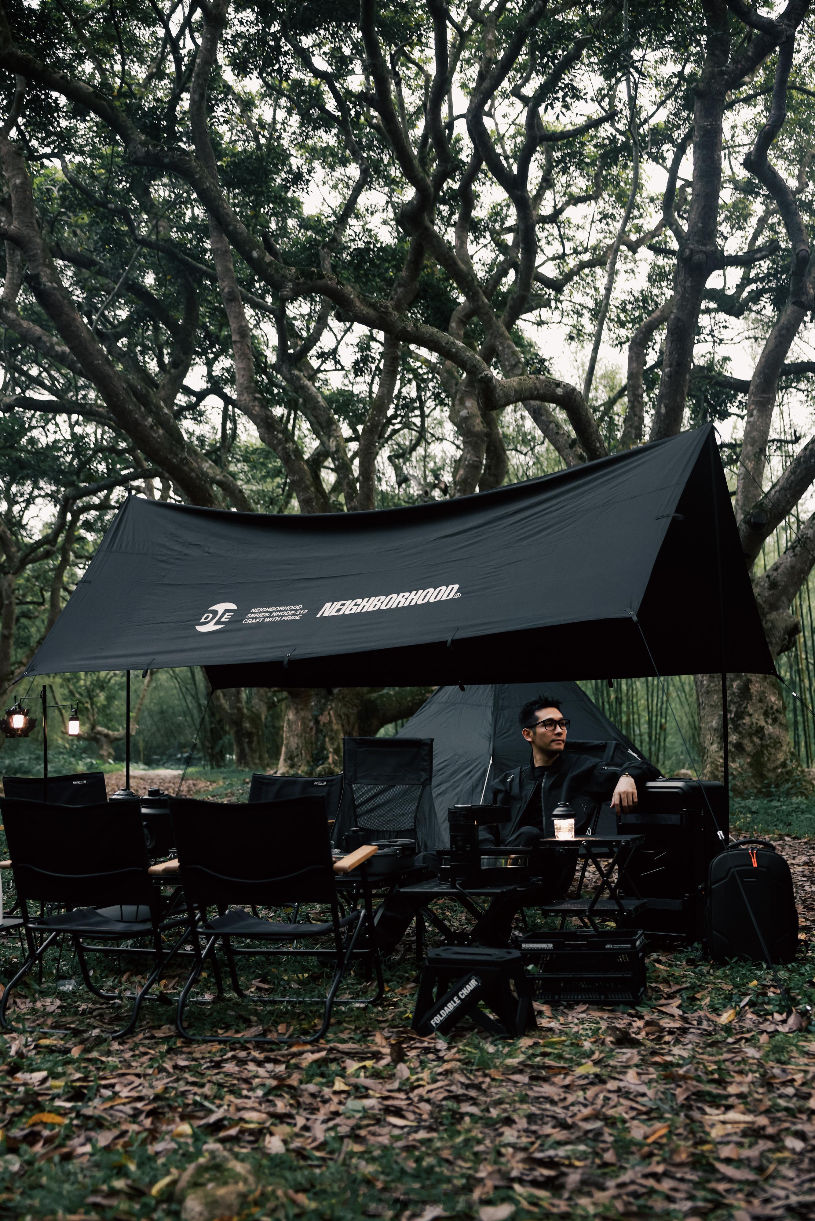 iCAR V27 玄马战甲～广州秘境露营⛺️全黑武士风格～这个隐藏地方太出片了！