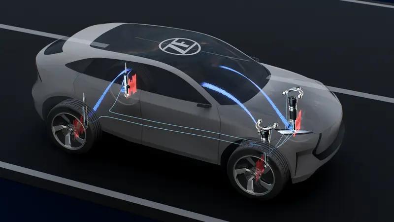 主动降噪的风吹到了采埃孚这边儿，他们发布了专为底盘设计的纯软件，无需在车内加装额