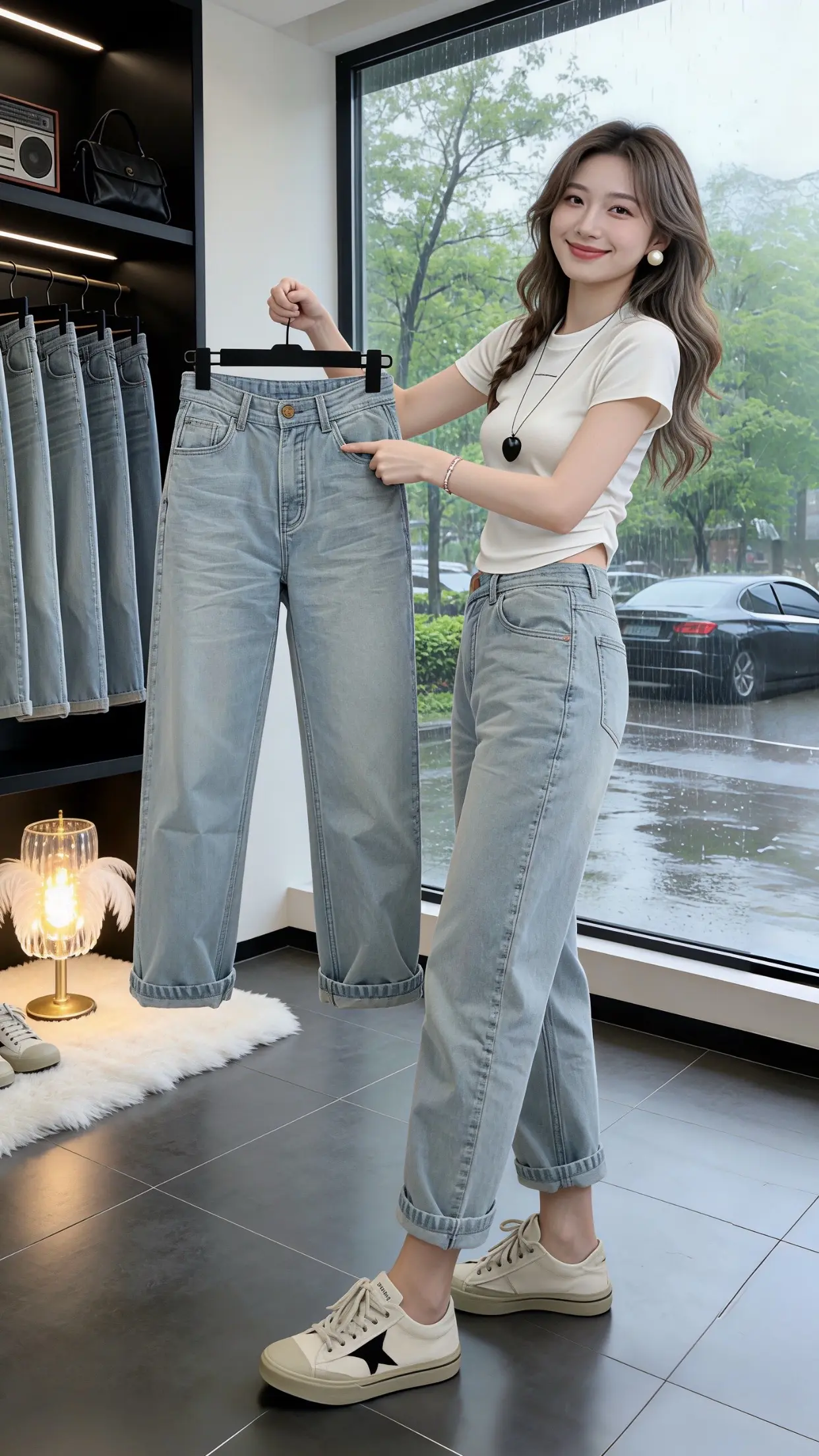 怎么将牛仔裤穿出高级感 百搭神裤人手一条 谁能拒绝夏日姐感穿搭呢 显瘦...