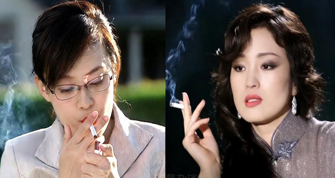 同样是女星抽烟，孙俪那一下，是演技的设计；巩俐那一口，是灵魂的呼吸。
别急着反驳