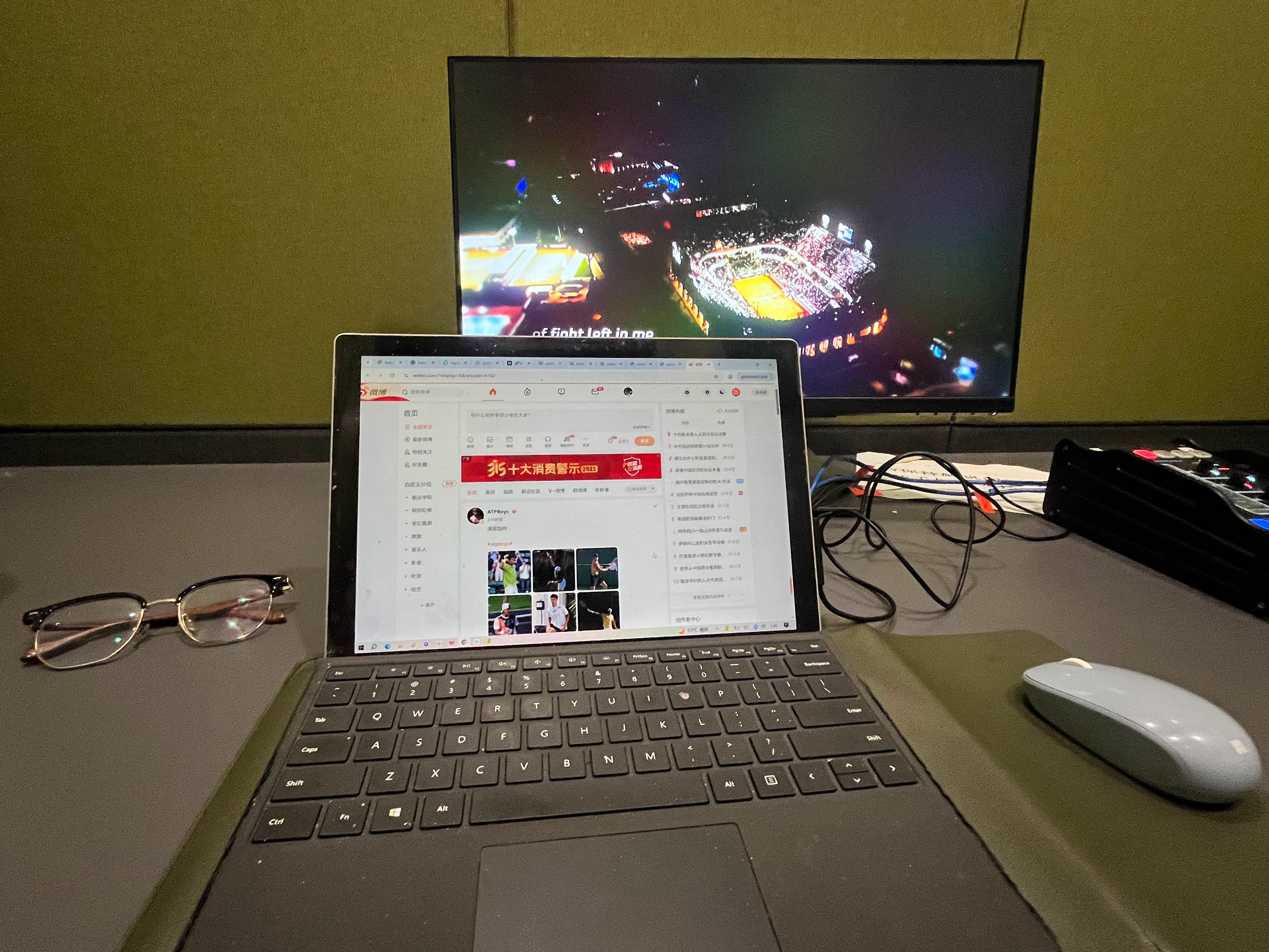 北京夕阳送你今日小确幸带着小确幸开启马年第一次网球正式解说，印第安威尔斯女子10