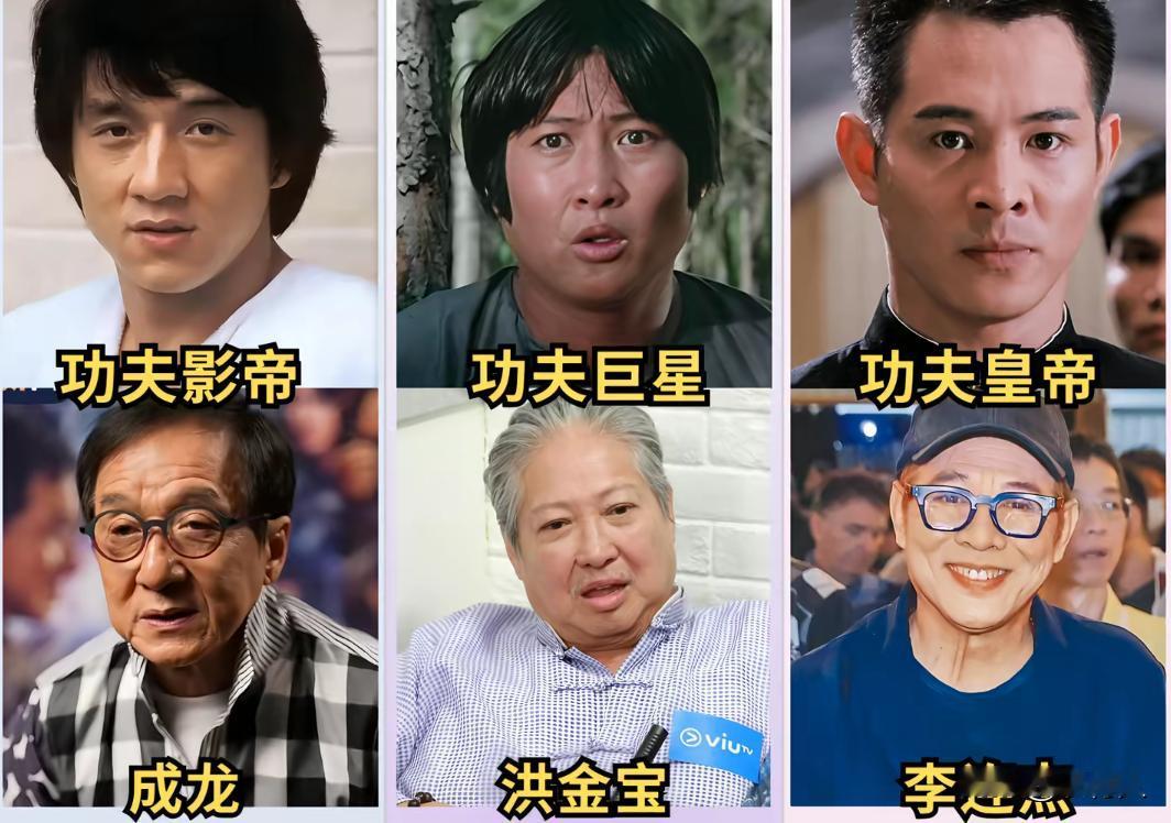 平心而论这三个人谁的功夫最高？
李连杰 洪金宝