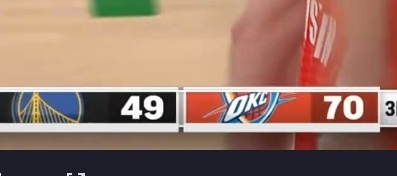 怎么说？ 今天就算了吧 真的不是一个量级的球队 我们想得分 难如登天 雷霆得分像