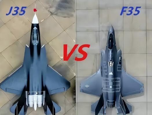 歼35有多大？与F35放一起看才明白：不愧是全球最强舰载战斗机！

说起歼-35