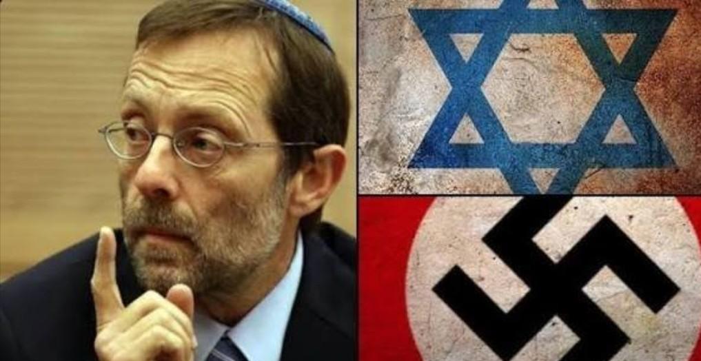 令人震惊：以色列前议员摩西·费格林引用希特勒的话说：
“正如希特勒曾誓言要消灭所