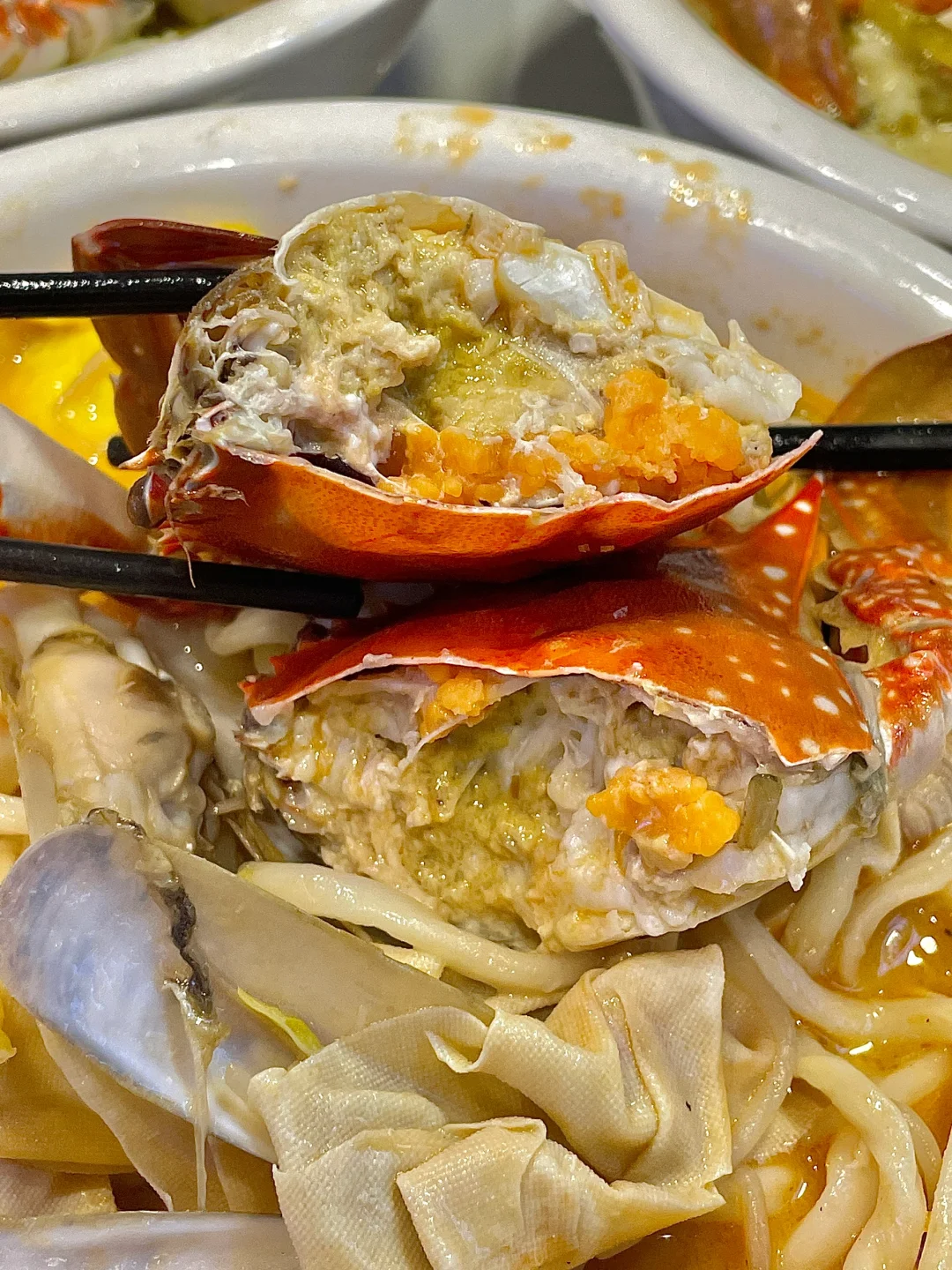 宁波我坠怕倒闭的海鲜面！海鲜比面多！！