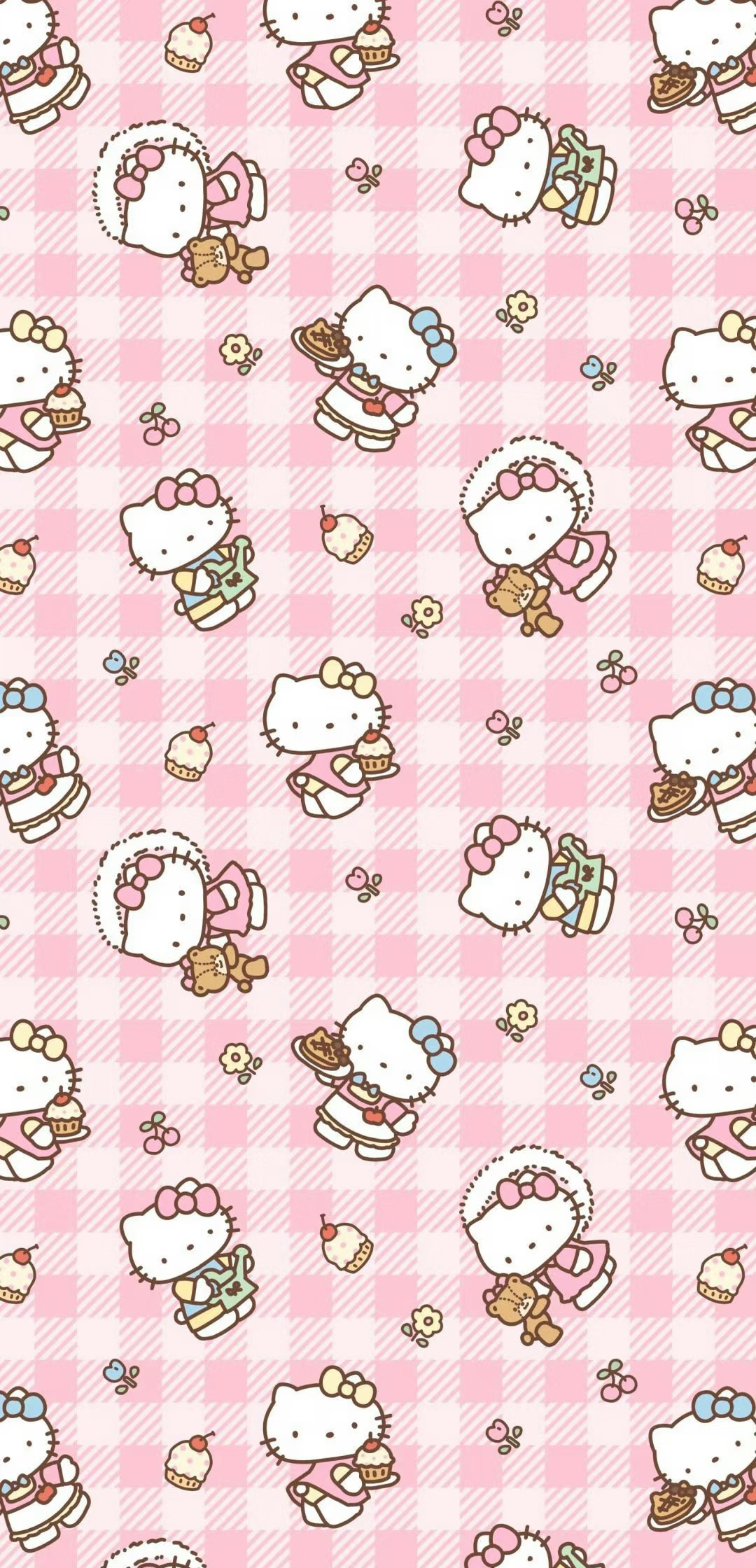 Hello Kitty壁纸分享三丽鸥｜粉色壁纸｜可爱壁纸｜少女心壁纸｜甜美壁纸｜