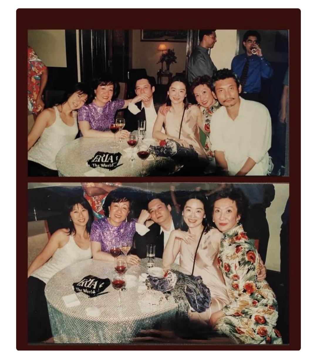 施南生生前，跟叶倩文的关系应该不错，姐妹们聚会，叶倩文也是可以参加的，不是那种彼
