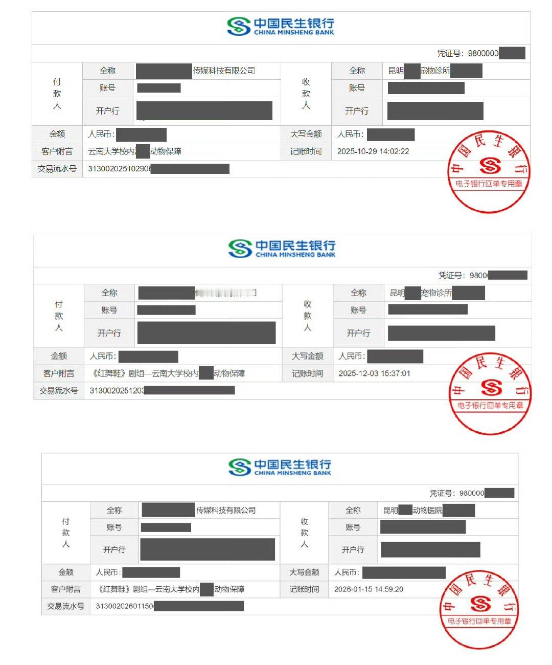 红舞鞋回应未公开捐款金额红舞鞋称善款已用于关爱小动物行动中 红舞鞋称善款已用于关