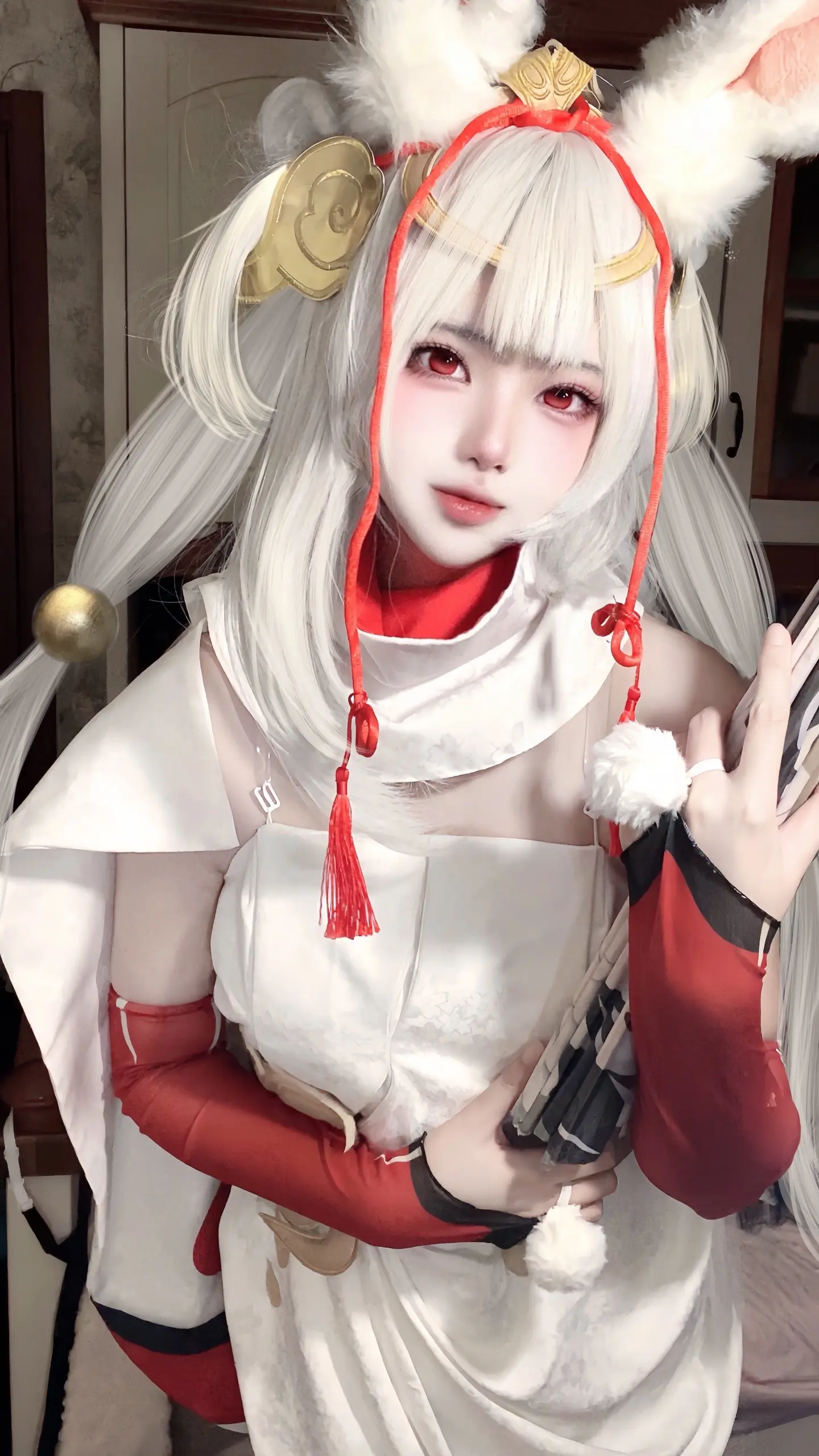 可以看看你你们的阿离战绩吗☆♪。谢谢宝宝们喜欢雪兔子！♪(´ε｀ )