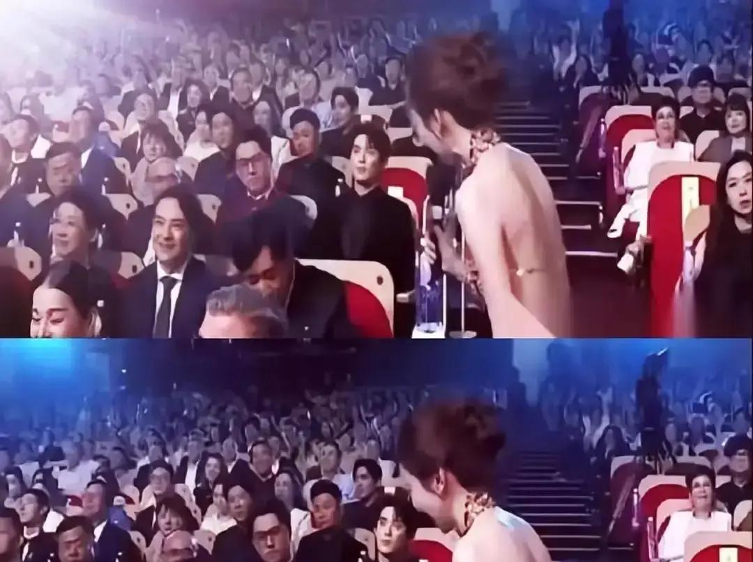 锁骨露了，争议炸了。
龙洋那件礼服，肩胛骨一闪，73%的网友直接按下反对键。
屏