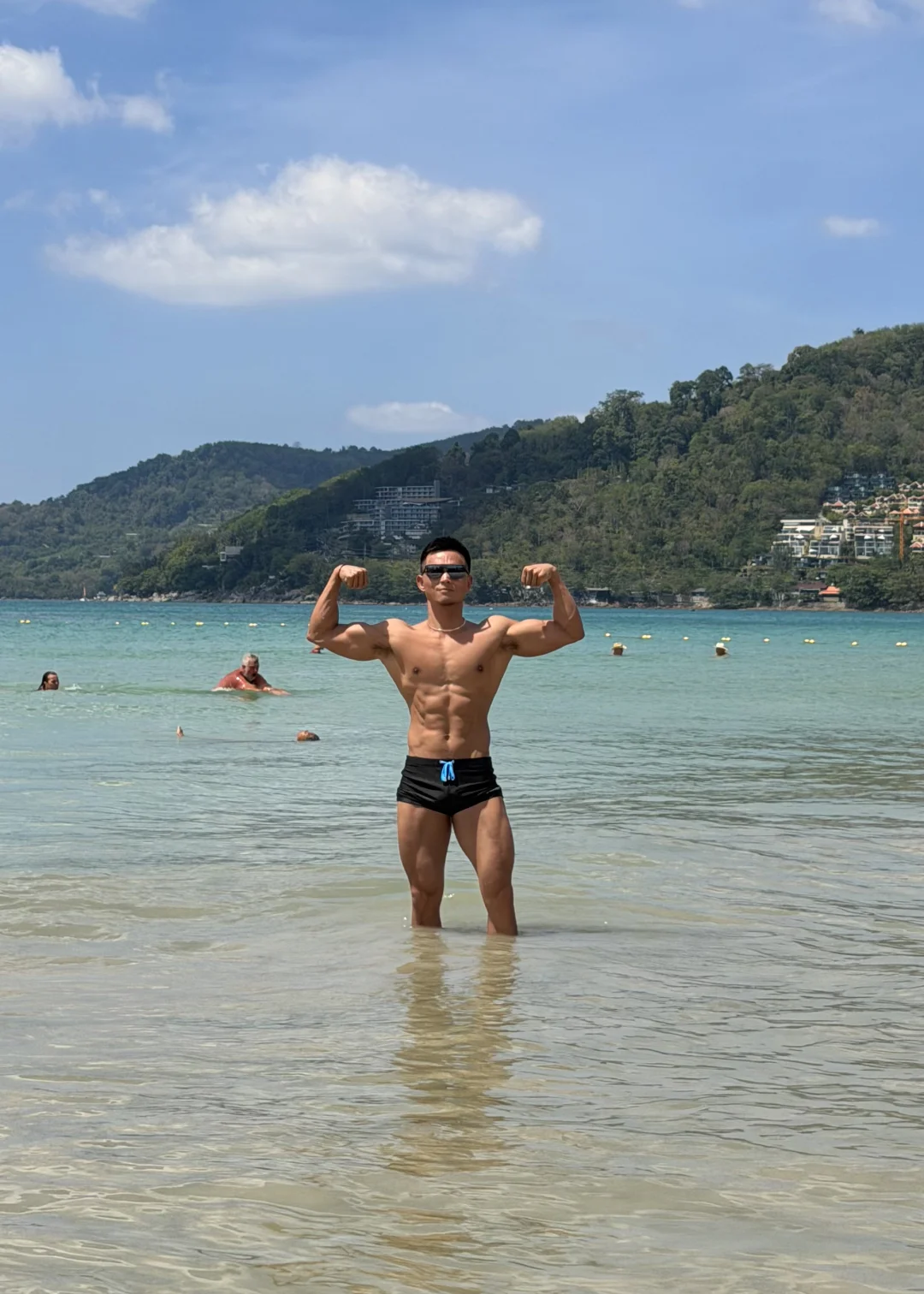 想念沙滩海风。