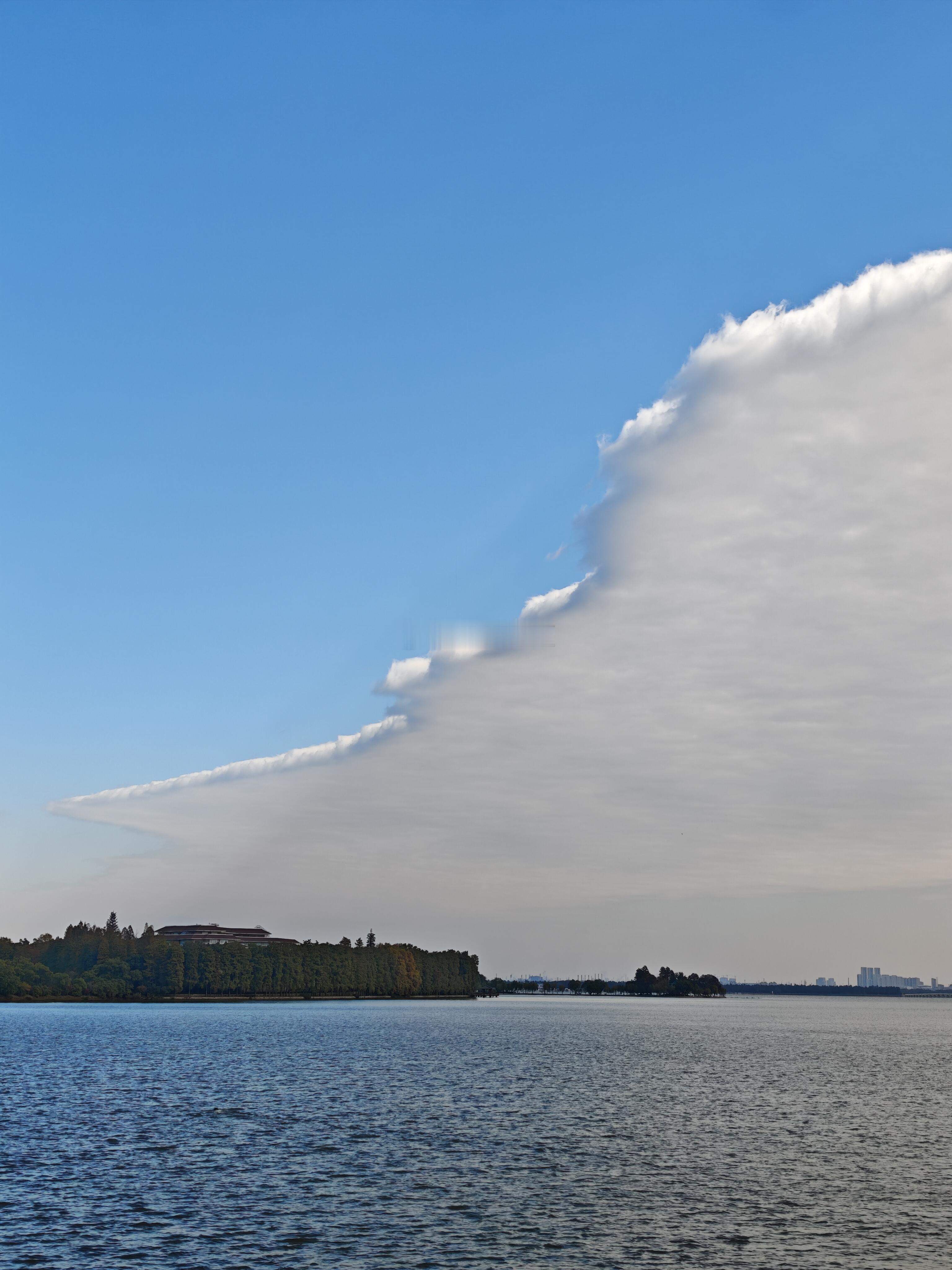被武汉冷锋过境硬控了 