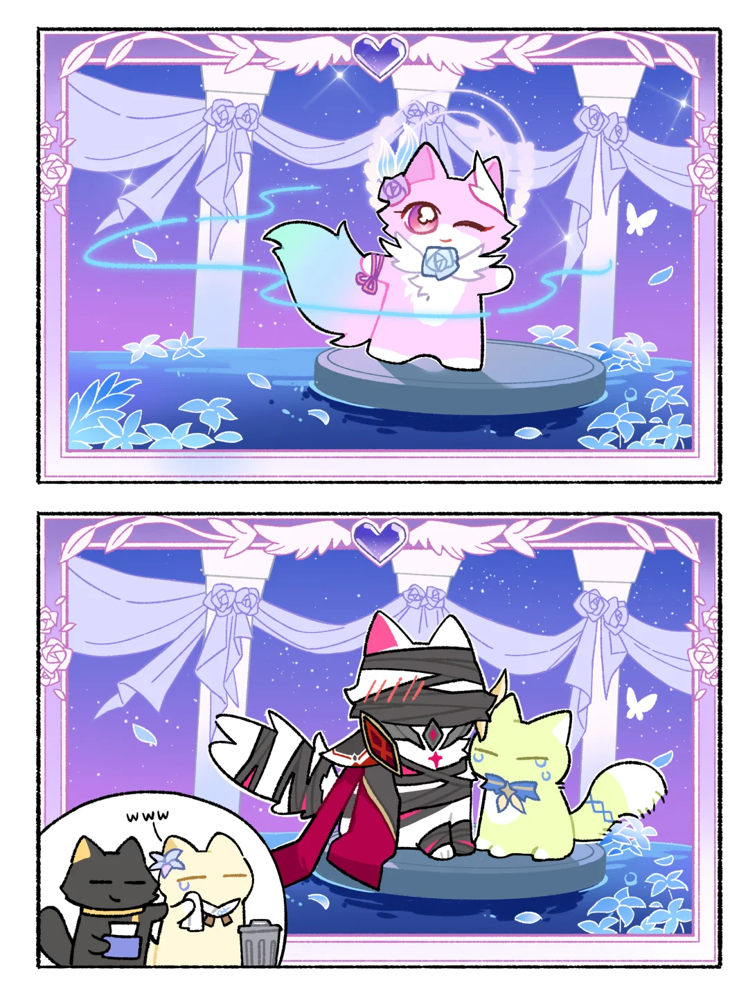 会变出婚礼的技能好方便呢