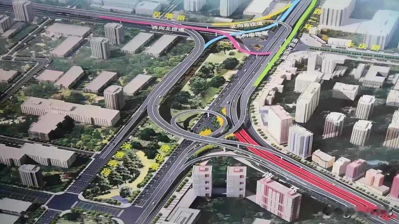 西安西南二环立交改造工程即将建成通车[赞]从此，南二环、西二环及昆明路、丰庆路、