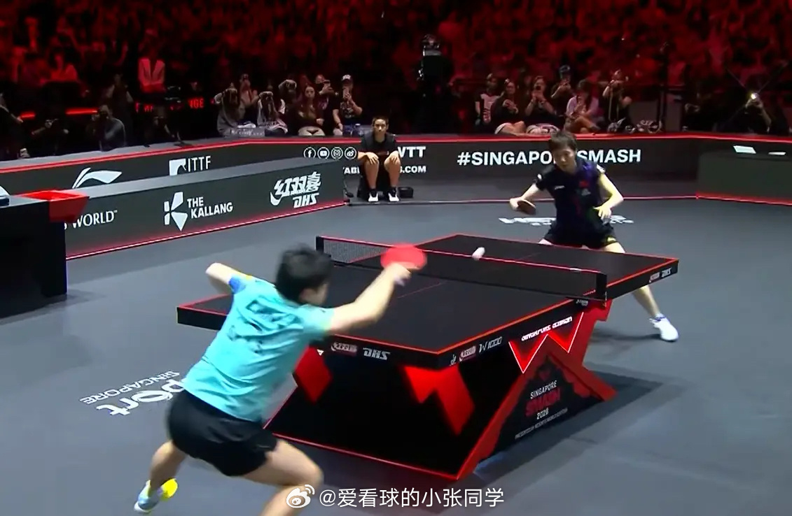 第五局逆转后起势！第六局把控正手！孙颖莎4-2王曼昱夺冠！新加坡大满贯女单决赛，