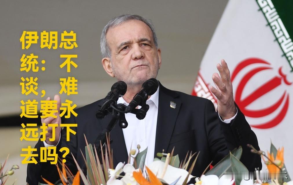 伊朗总统：不谈，难道要永远打下去吗？

   据外媒报道反对派媒体伊朗国际电视台