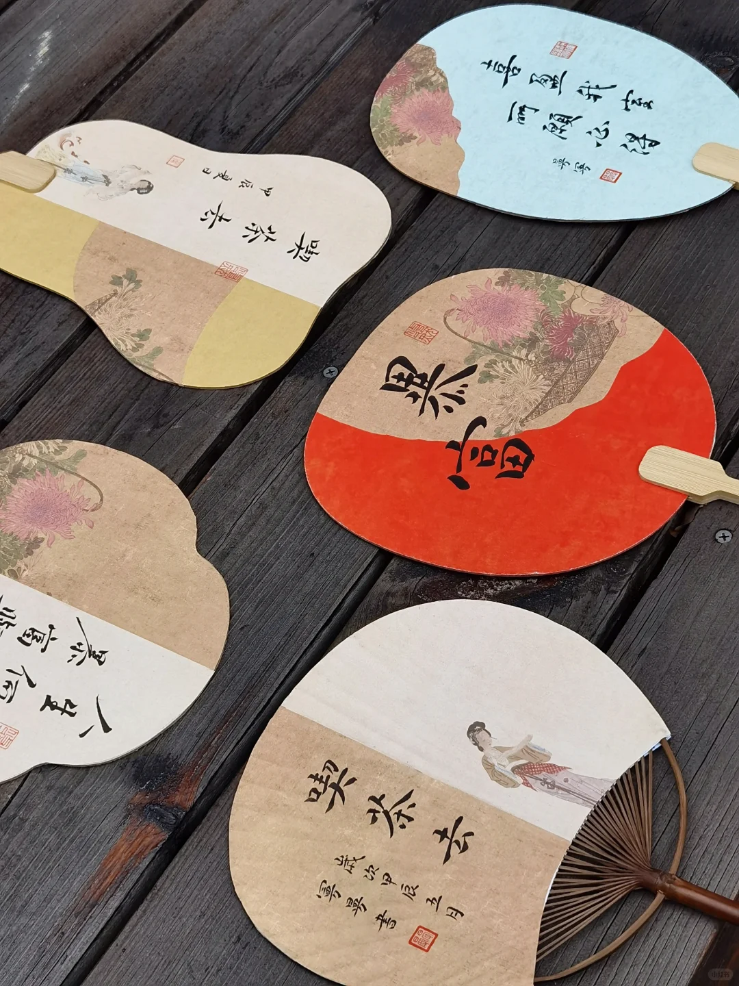 这样的书法团扇真的没有人喜欢吗？