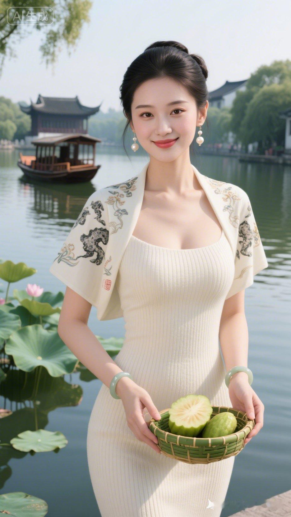 在西湖边，遇见最美的你🌸🍃