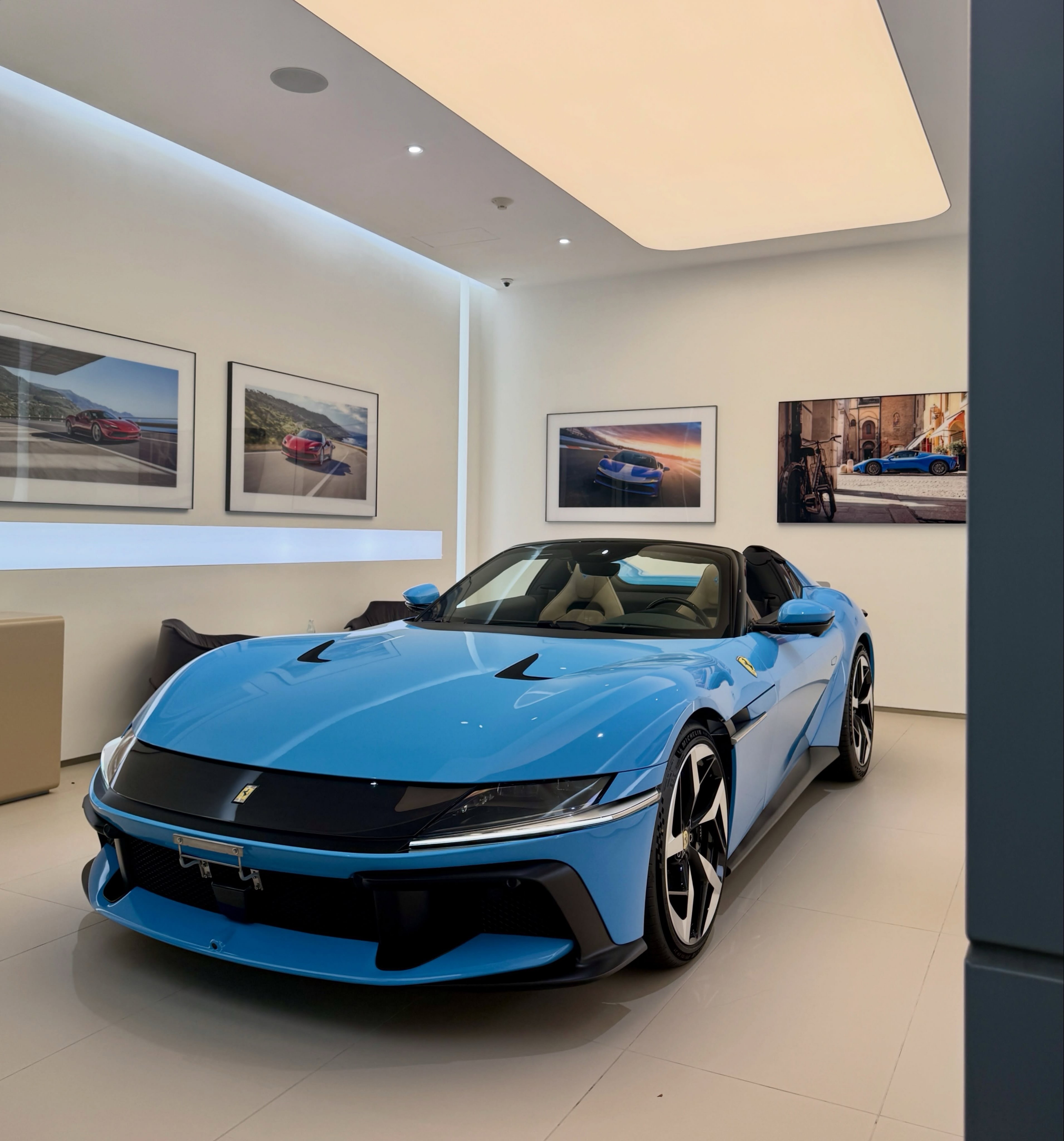 Ferrari 12Cilindri Spider 油漆：Blu Greco 