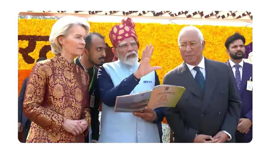 印度阅兵真是让人惊掉下巴！2026年1月26日印度共和国日阅兵，居然用模型以花车