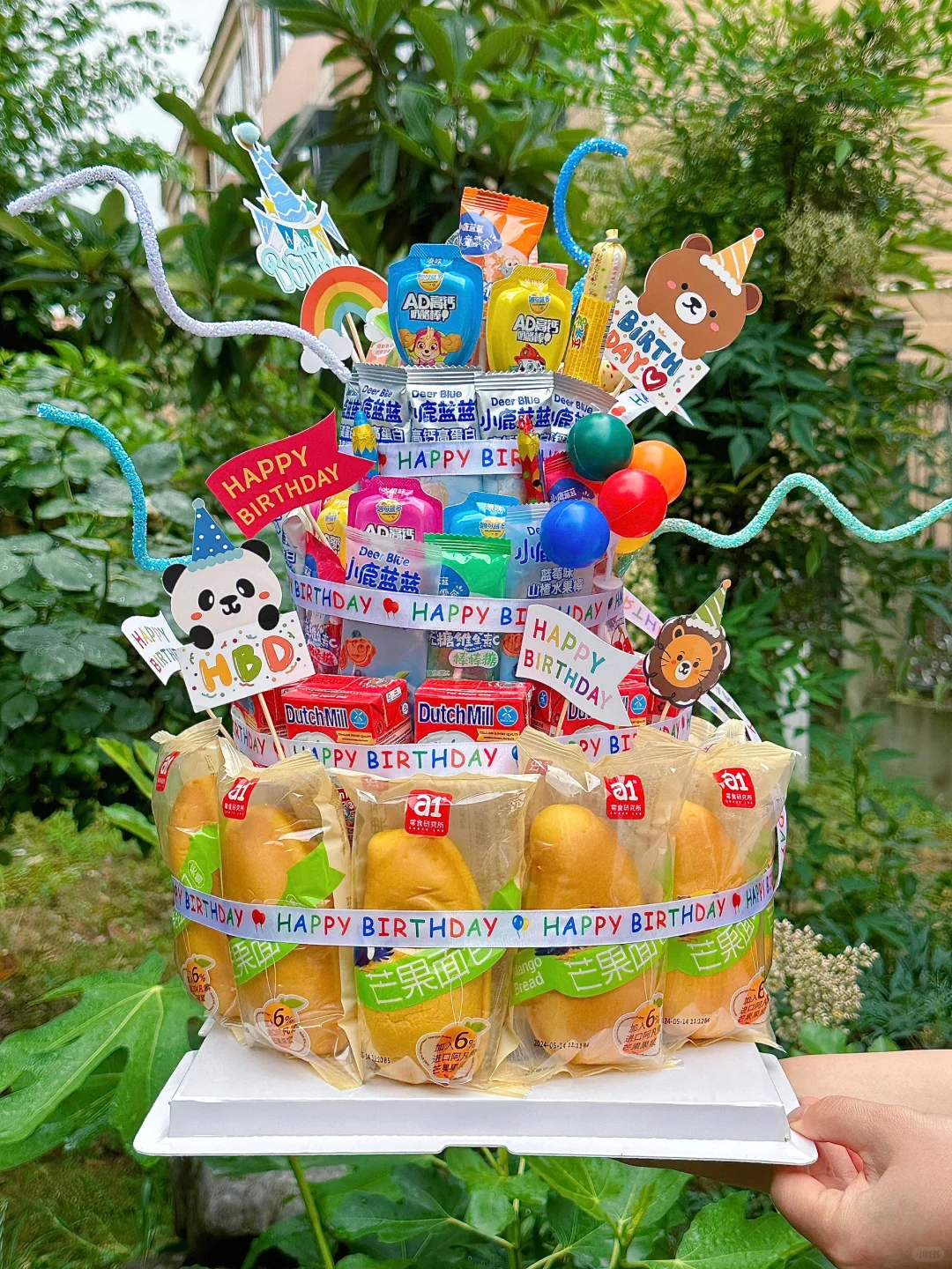 6.1很火的“零食”蛋糕🎂🎁小朋友的仪式感‼️