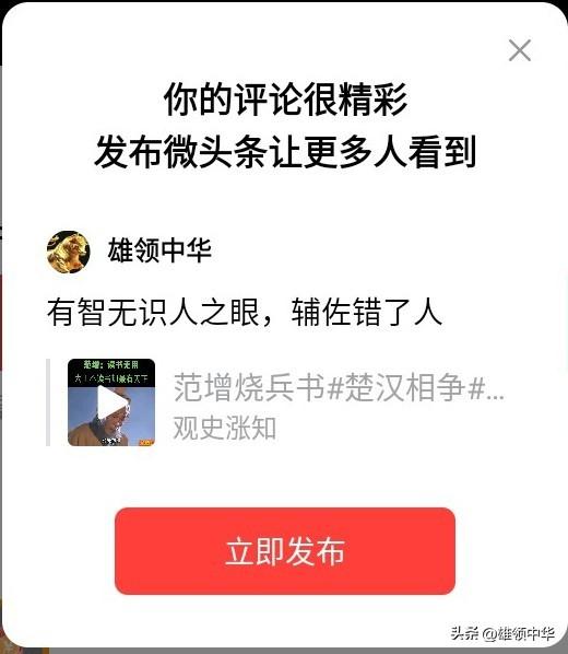 有智无识人之眼，辅佐错了人