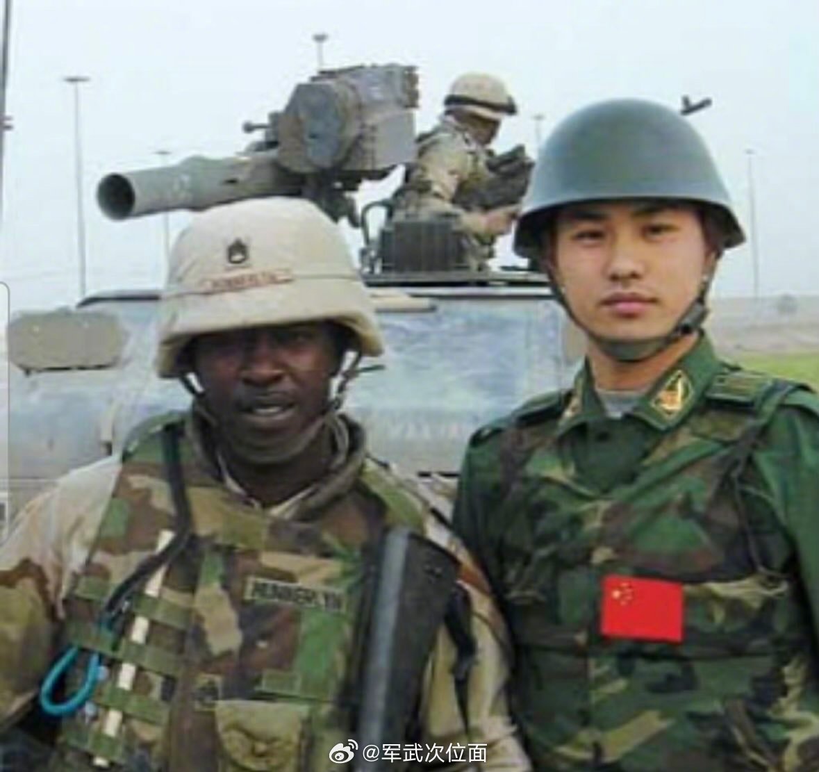 中国武警和驻伊美军烽火问鼎计划