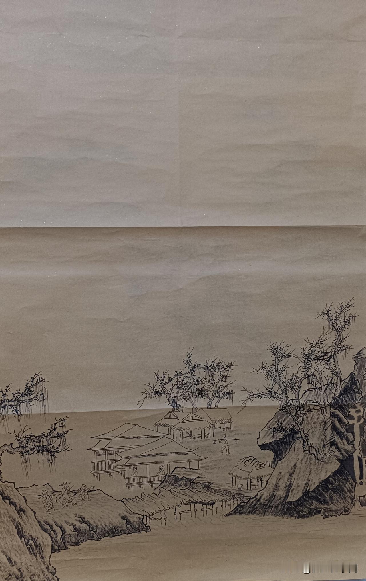 临摹李成《晴峦萧寺图》，又进步一点点。