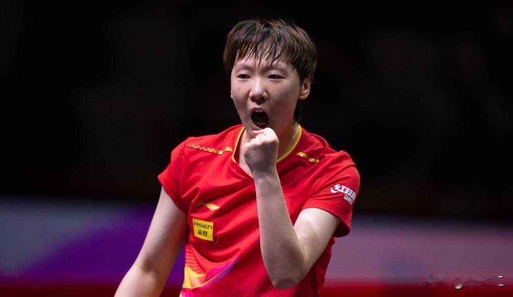 赛场上的王曼昱，始终怀揣着一股不服输的坚韧。

她不善张扬表达，却凭借一次次稳健