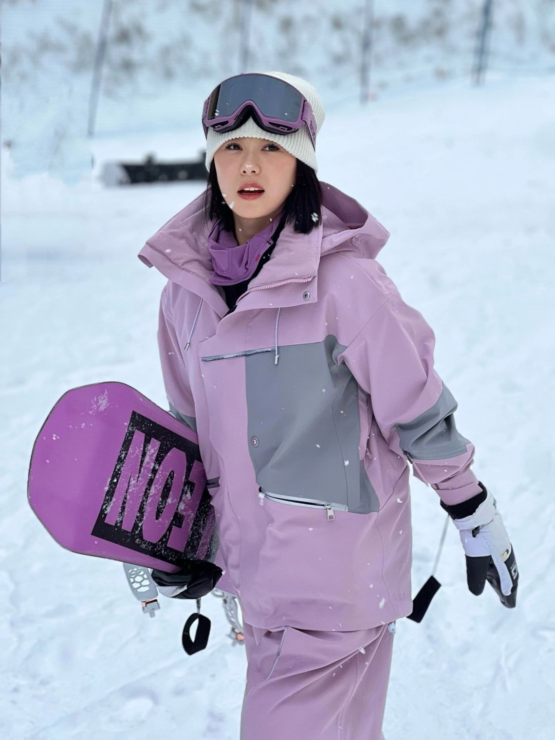 i人雪场穿搭1️⃣不做雪场显眼包～拍照好看