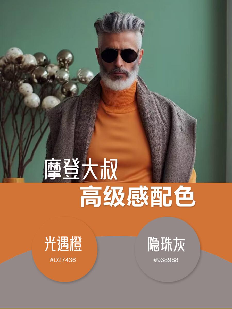 敢不敢尝试一下，做这条街最洋气的帅老头。#穿搭 #色彩搭配 #图文扶持计划 #时