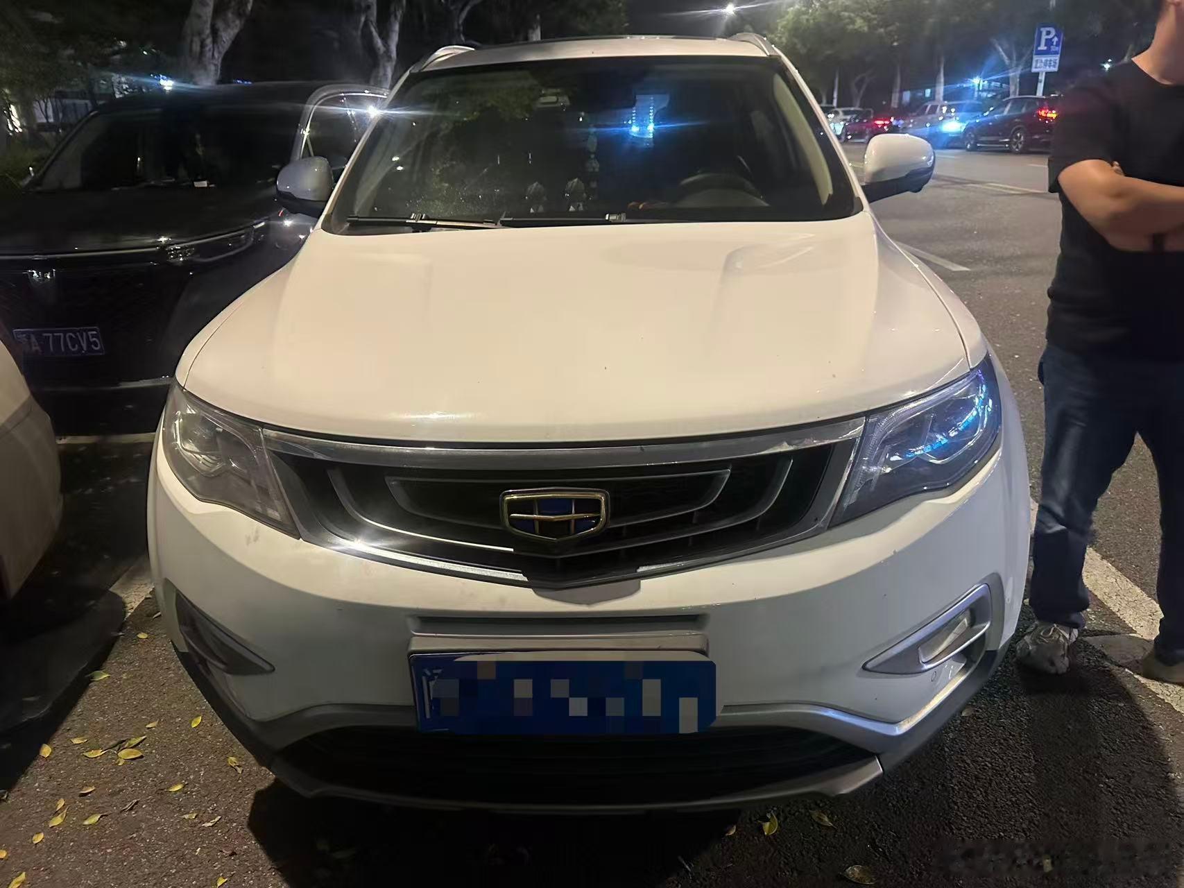 2万多，有没有大哥需要代步SUV的2017年9月上牌的吉利博越，1.8T自动挡，