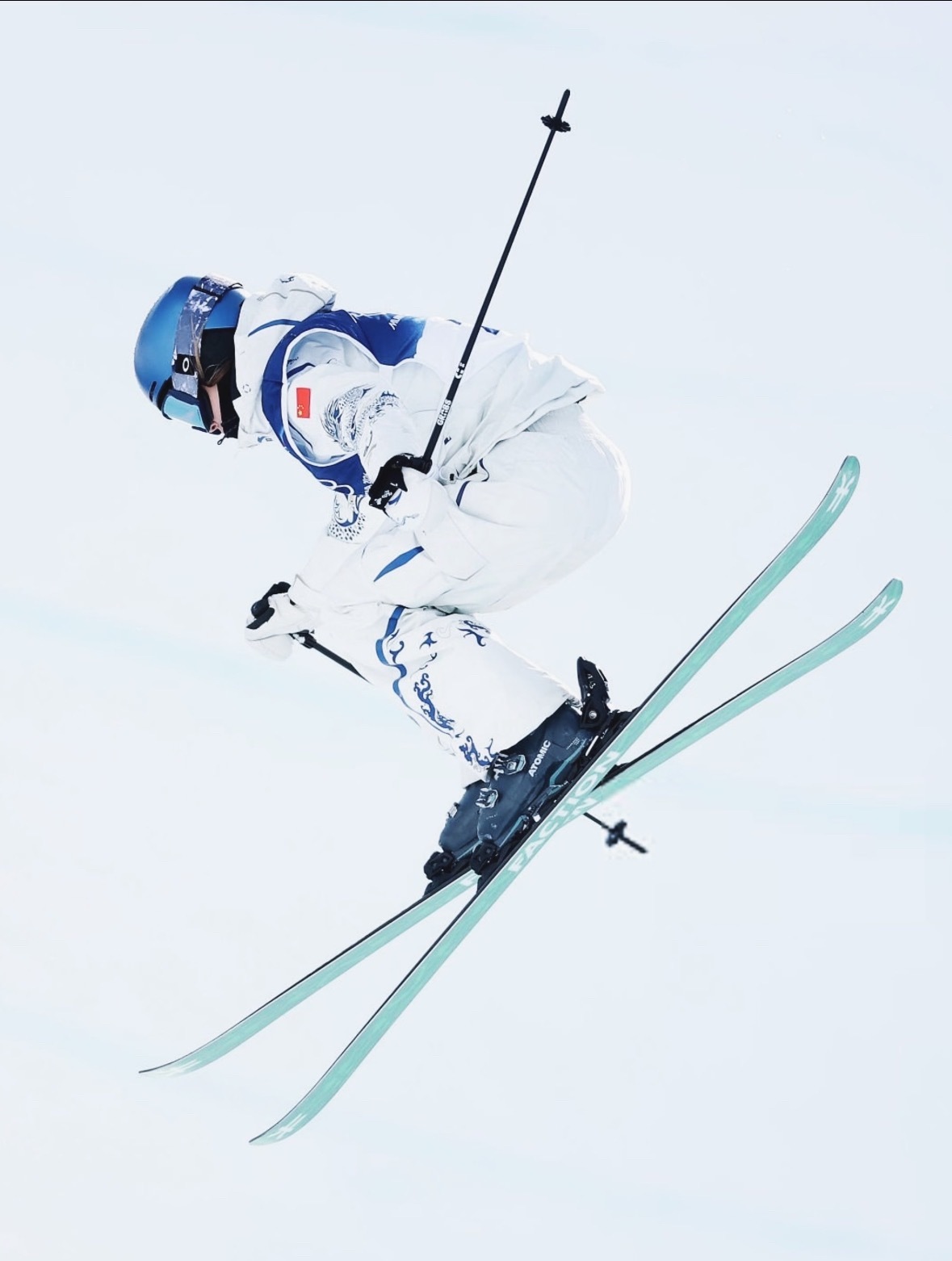 谷爱凌3金3银自由式滑雪第一人谷爱凌冬奥得奖牌率100% 自由式滑雪U型场地技决