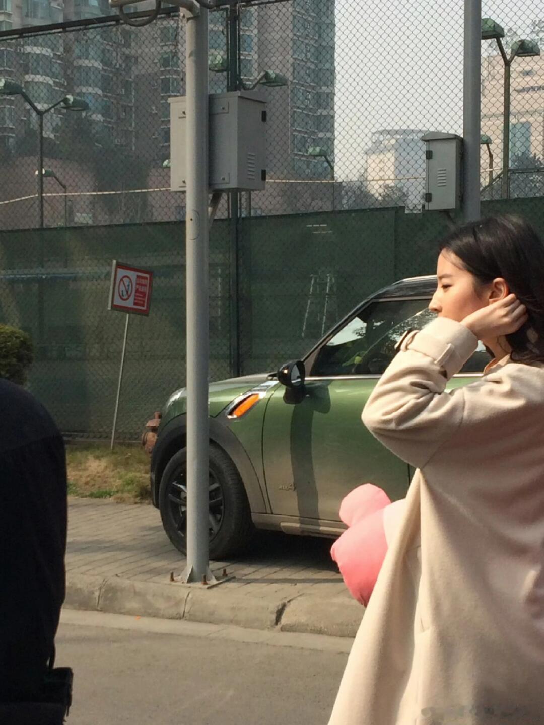 刘亦菲天生耀眼 