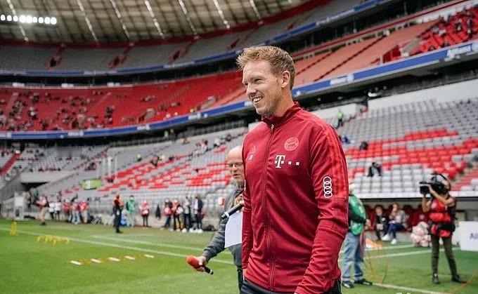 拜仁慕尼黑计划在8月中旬与莱比锡进行一场友谊赛，这场比赛是当初纳格尔斯曼从莱比锡