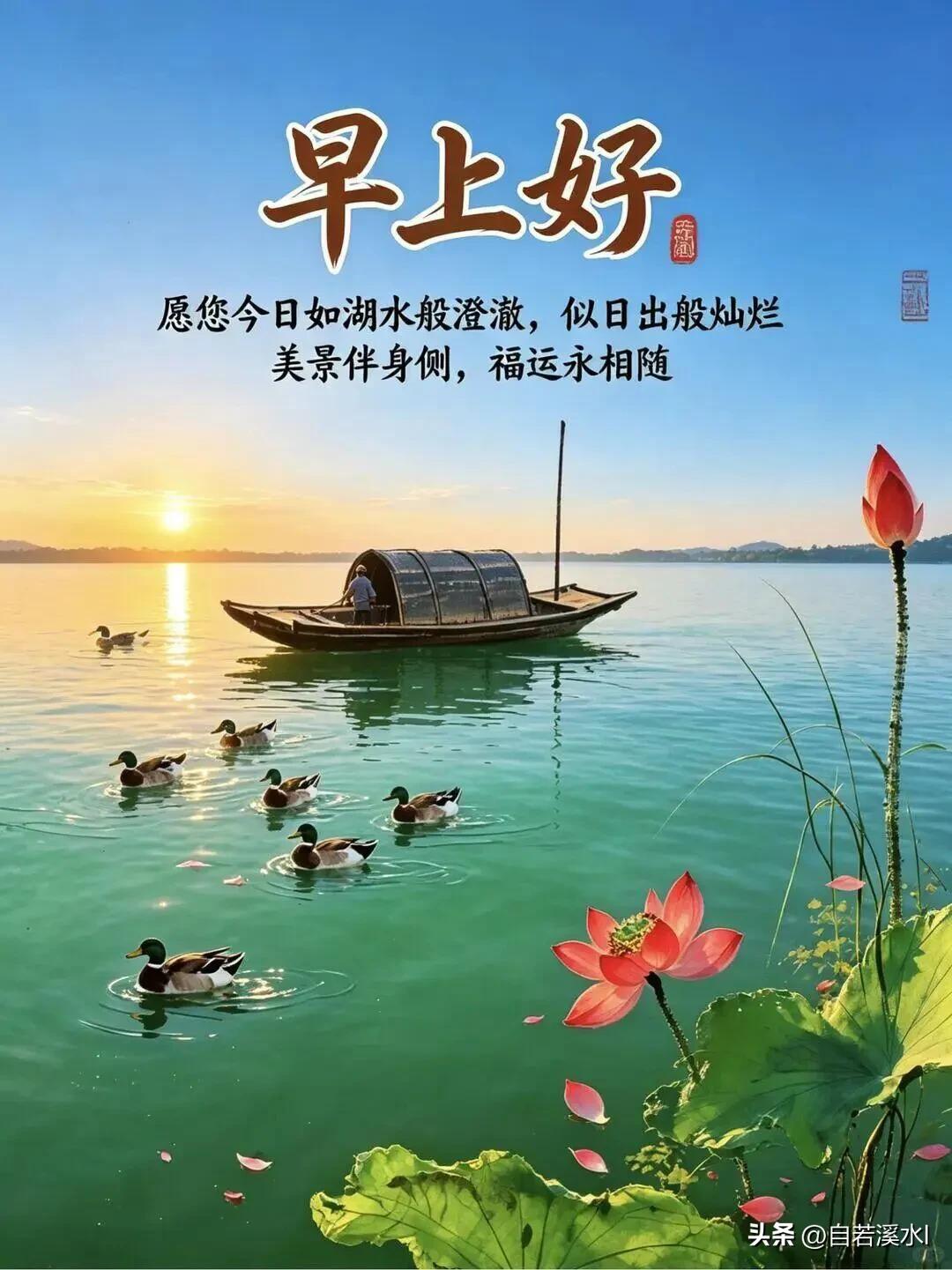 迎着晨光出发，所有努力都会慢慢开花。