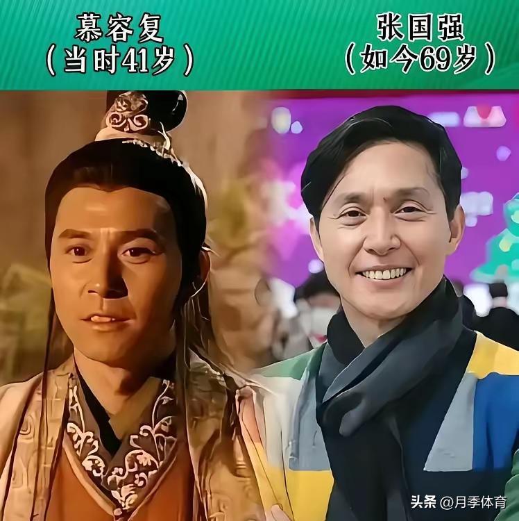 谁能想到啊
当年那个为情所困、哀怨决绝的刀白凤
如今68岁近照曝光
皮肤紧致 身