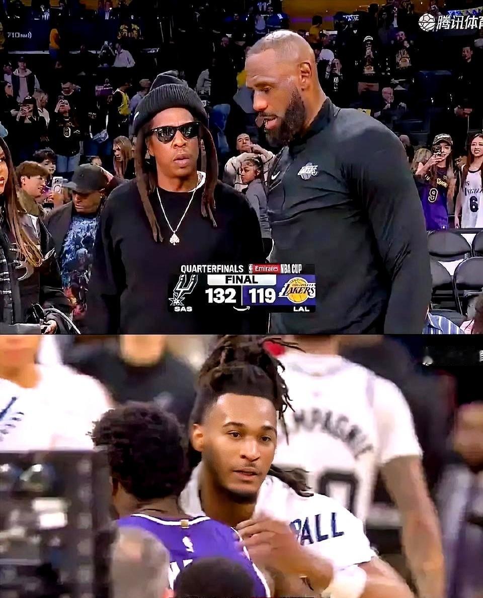 没有文班亚马的马刺，把湖人撕开了。
不是靠运气。
新秀卡斯尔用30分10篮板凿穿