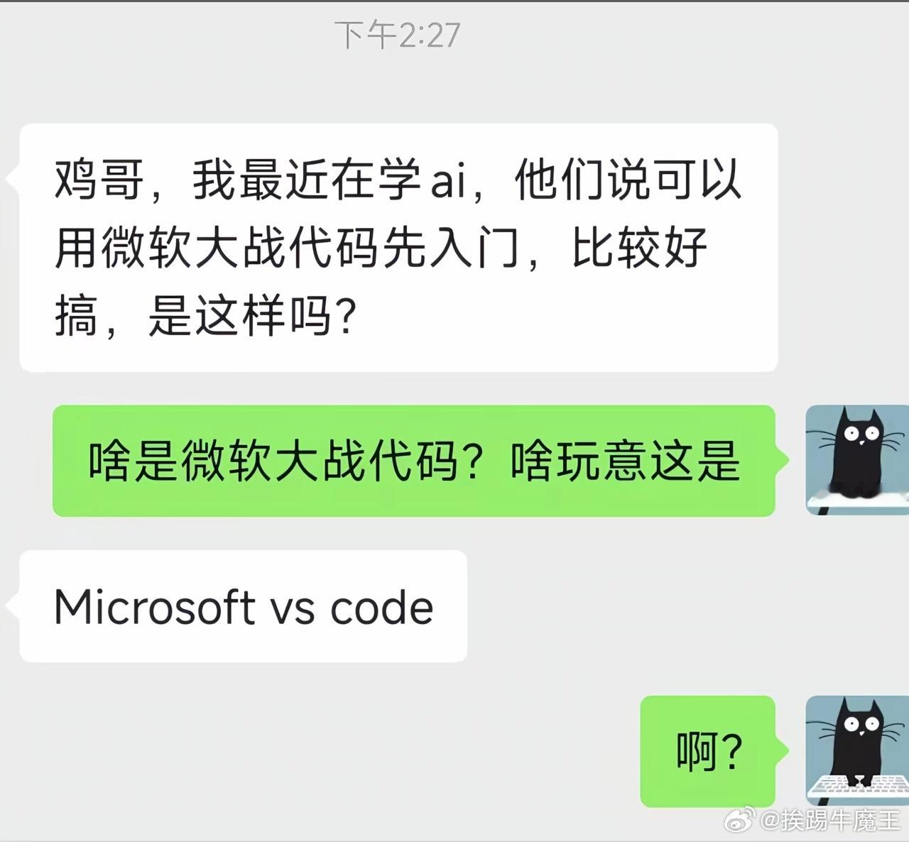 入门用微软大战代码