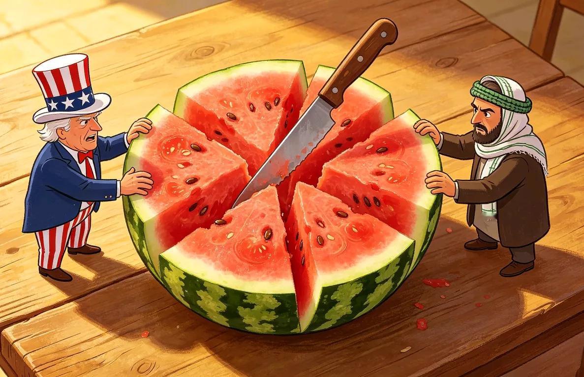 谈判桌上彻底暴露了美国的无齿，居然要求与伊朗均分霍尔木兹海峡全部收益与管理权 ！