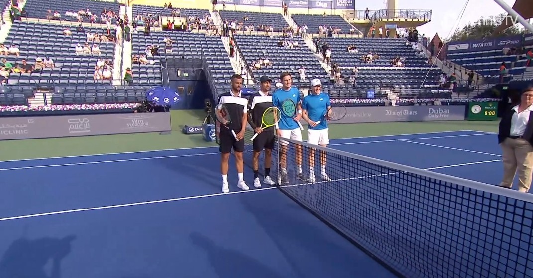 迪拜 ATP迪拜站男双决赛如期进行