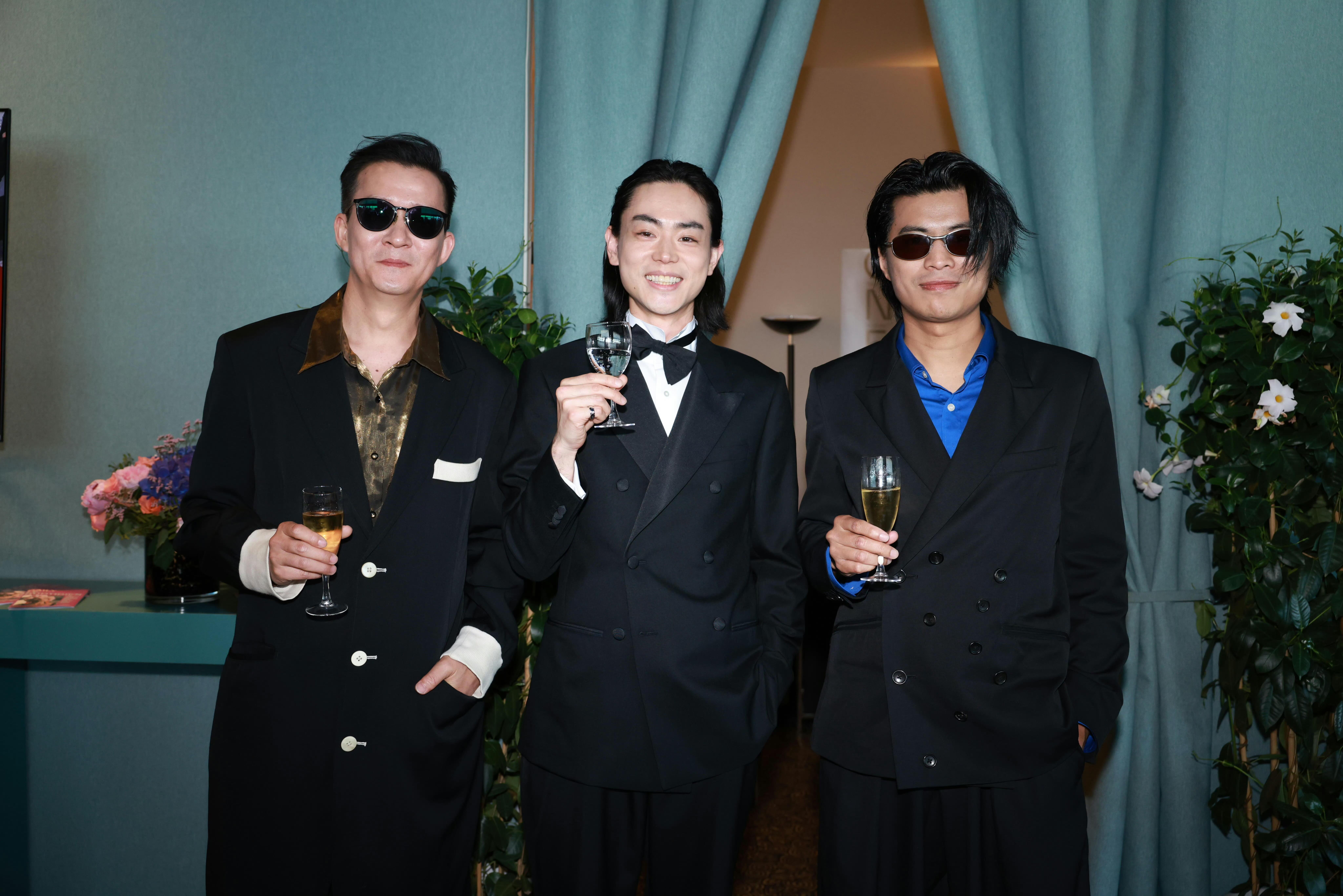 五条仁与菅田将晖戛纳合影 