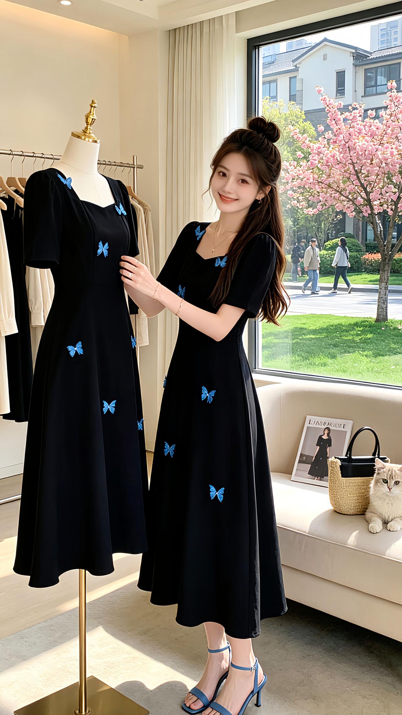 少女感夏日ootd 氛围感连衣裙 公主的100条连衣裙 夏日氛围感连衣裙推荐 蝴
