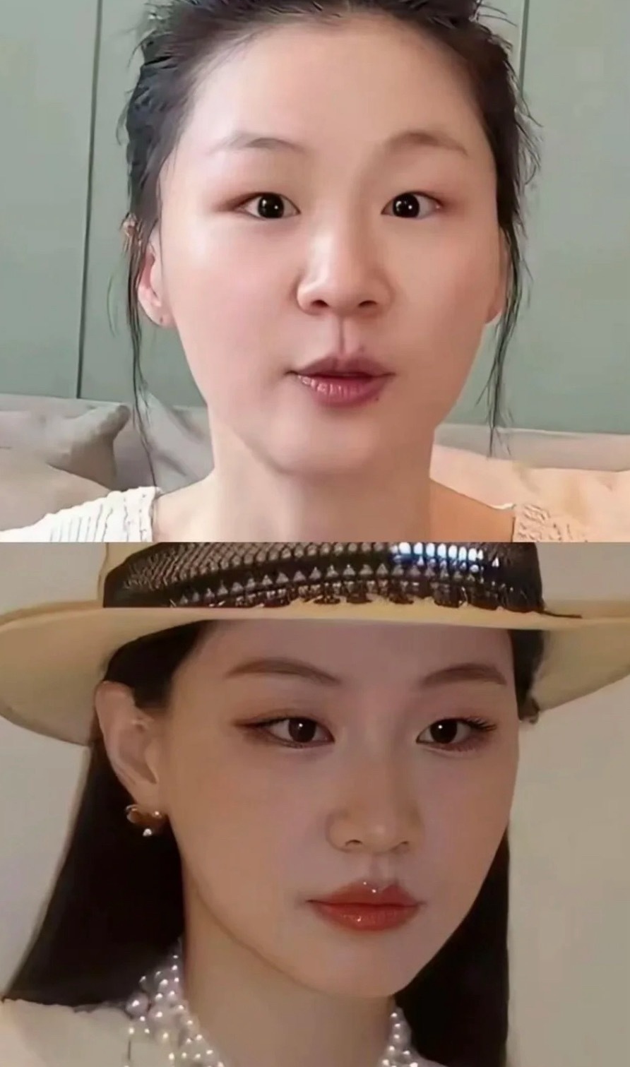 为啥她单眼皮画眼妆这么好看。。。是这种细长的化眼妆好看么 显得很高级 ​​​
