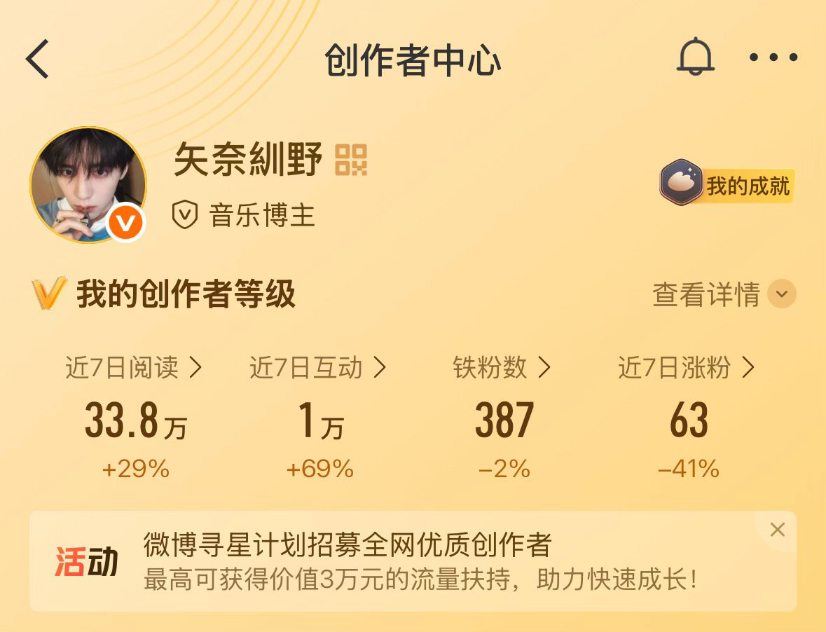 我也太喜欢互关了近七日互动都破万了