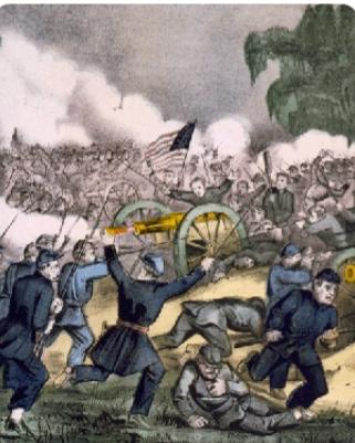 南北战争
即美国内战，是美国历史上规模最大、影响最深远的一场内战，交战双方为北方