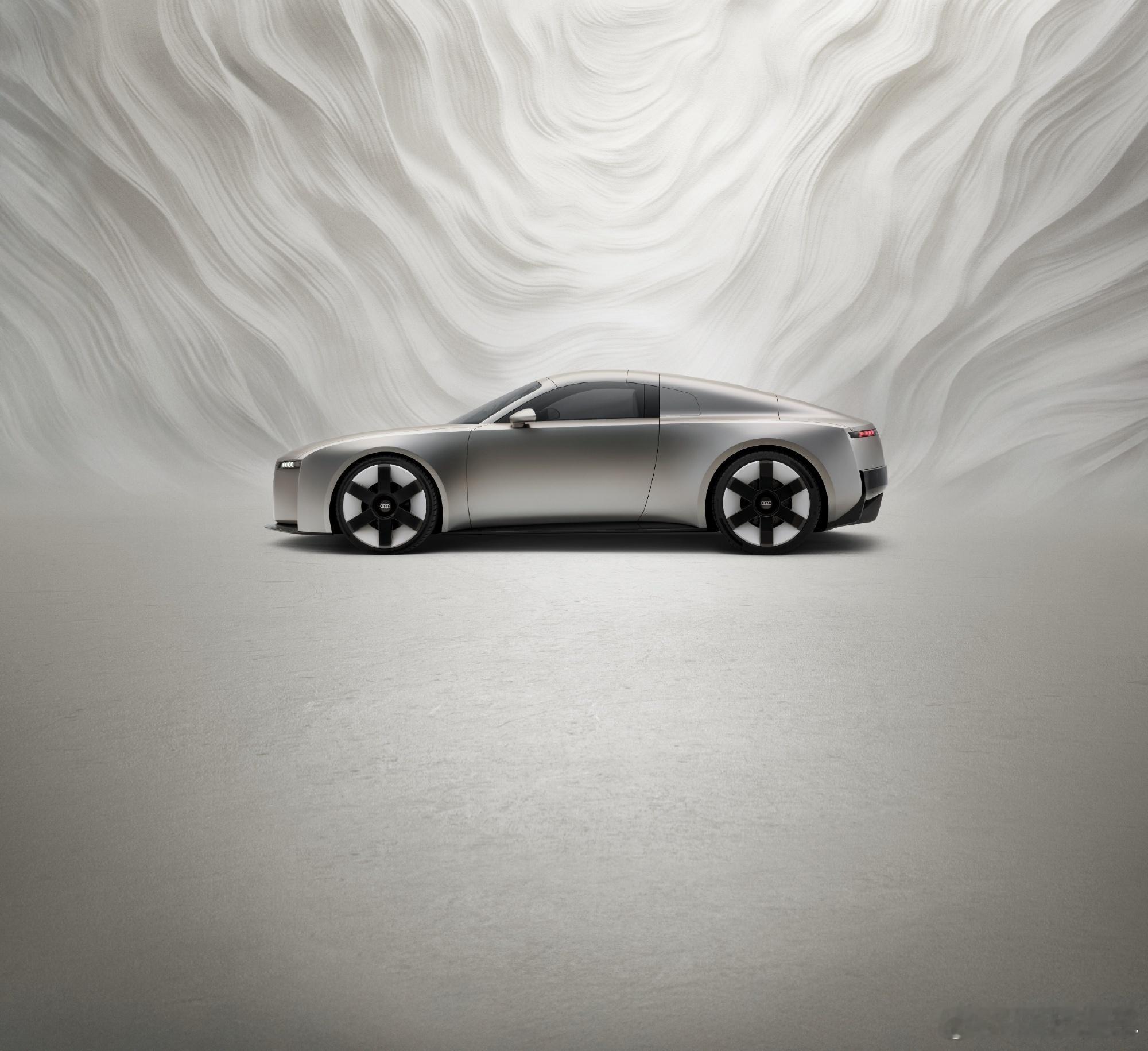 Audi Concept C奥迪Concept C纯电概念车，外观内饰设计均简约