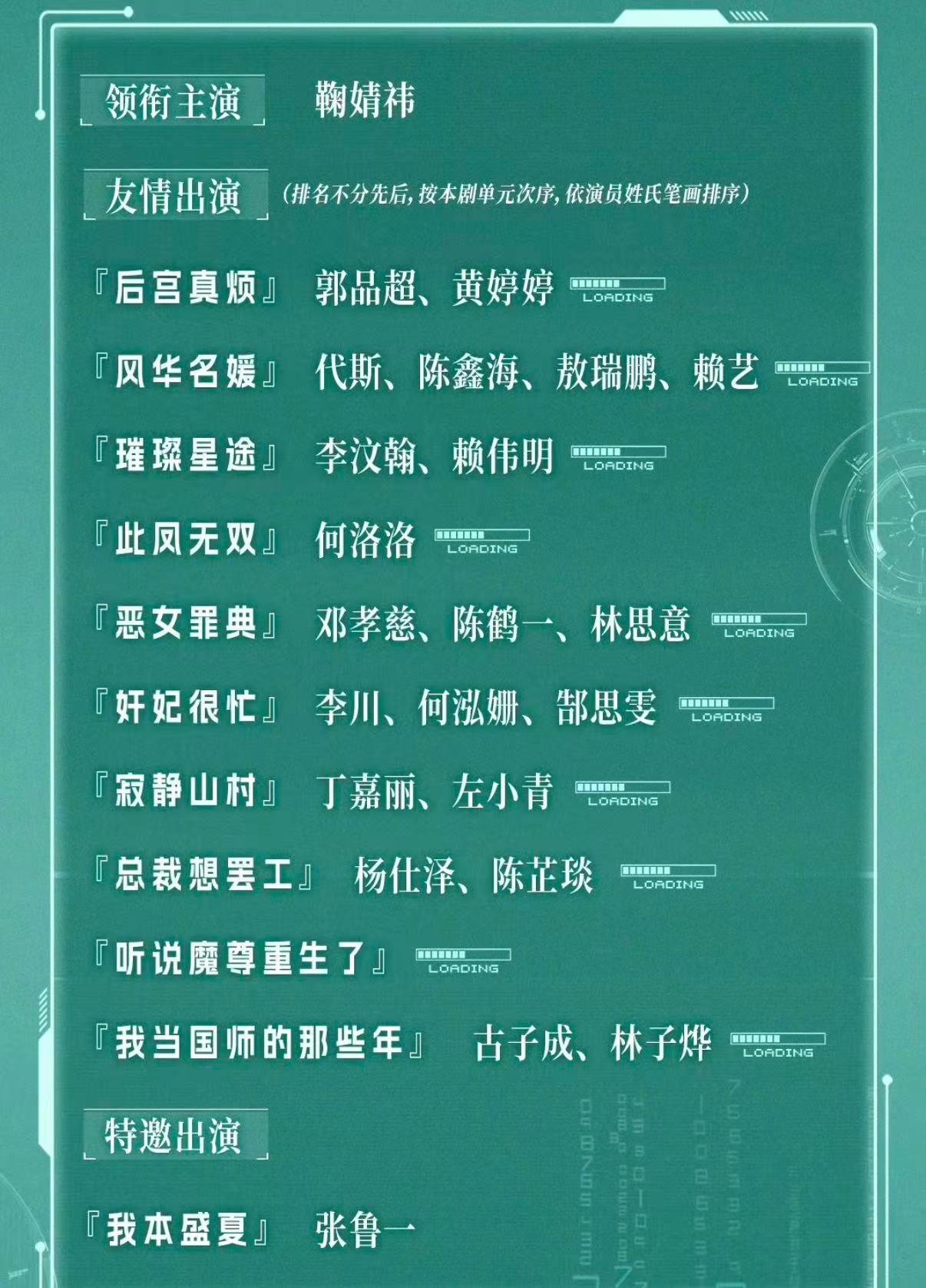 娱乐黄婷婷林思意友情出演万花世界鞠婧祎黄婷婷林思意合作万花世界 黄婷婷林思意友情